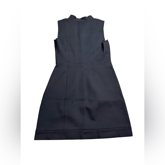 🖤 Tibi Black Sheath Mini Dress Sleeveless Size 8 🖤 - Picture 3 of 4